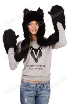 Black Wolf шапка