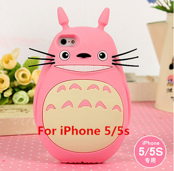 Чехол для iPhone 5/5S Totoro Розовый
