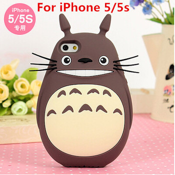Чехол для iPhone 5/5S Totoro Коричневый