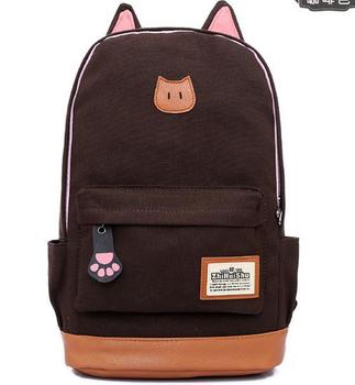 Minimalistic Cat Brown рюкзак