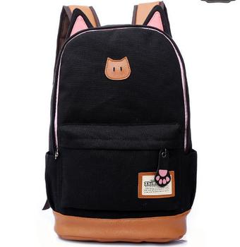 Minimalistic Cat Black рюкзак