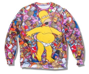 The Simpsons свитшот