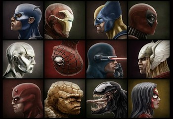 Постер Marvel