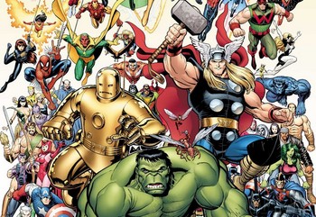Постер Marvel