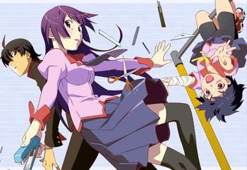 Постер Bakemonogatari