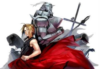 Постер Elric Brothers FMA