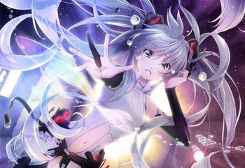 Постер Hatsune Miku (Vocaloid)