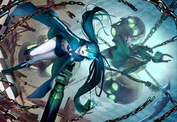 Постер black rock shooter