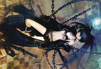 Постер black rock shooter