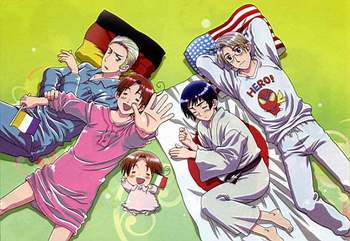 Постер Axis Power Hetalia