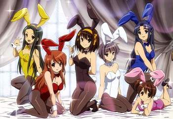 Постер haruhi suzumiya