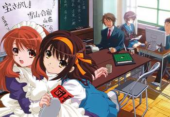 Постер haruhi suzumiya