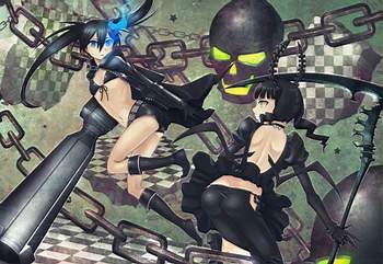 Постер black rock shooter