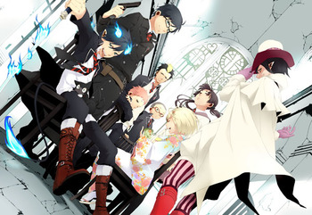 Постер Ao no Exorcist