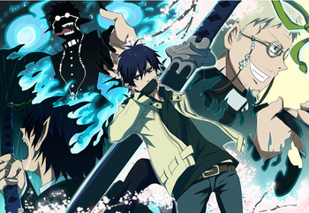 Постер Ao no Exorcist