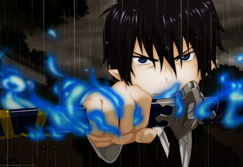 Постер Ao no Exorcist