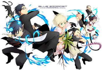 Постер Ao no Exorcist