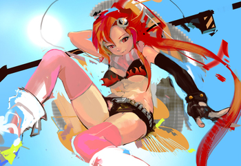 Постер Gurren Lagann
