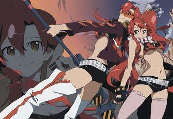 Постер Gurren Lagann