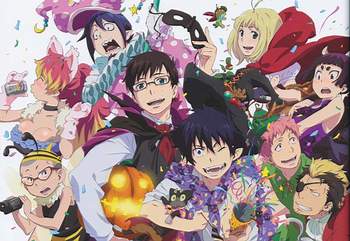 Постер Ao no exorcist 4