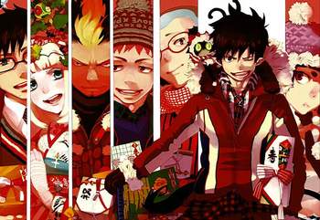 Постер Ao no exorcist 5