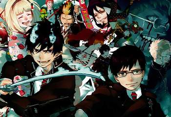Постер Ao no exorcist 9
