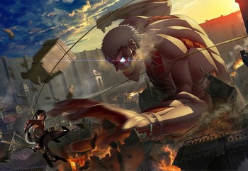 Постер Shingeki no Kyojin