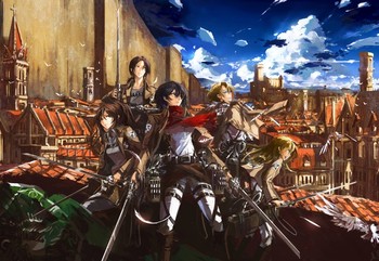 Постер Shingeki no Kyojin