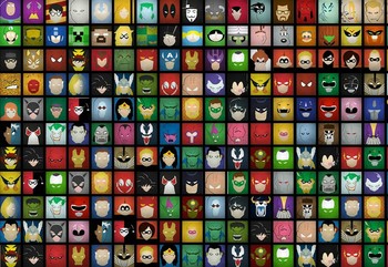 Постер Superheroes