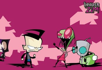 Постер Invader Zim
