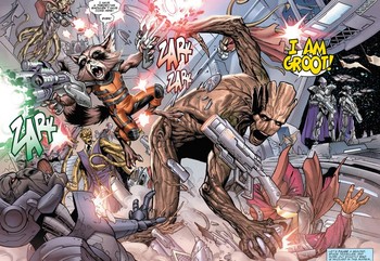 Постер Guardians of Galaxy