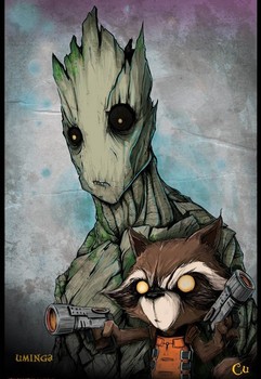 Постер Guardians of Galaxy