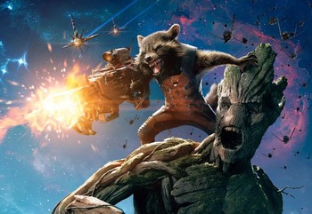 Постер Guardians of Galaxy