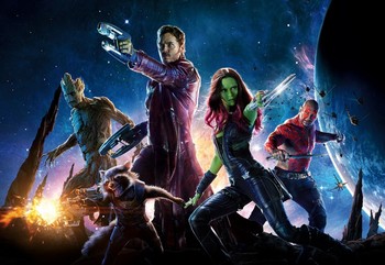 Постер Guardians of Galaxy