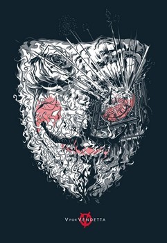 Постер V for Vendetta