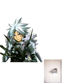 D-gray man тетрадь на пружине