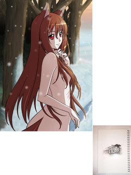 Spice & Wolf тетрадь на пружине
