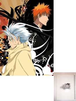 Bleach тетрадь на пружине