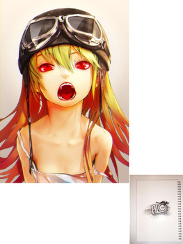 Bakemonogatari  тетрадь на пружине