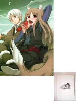 Spice & Wolf тетрадь на пружине