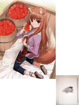 Spice & Wolf тетрадь на пружине