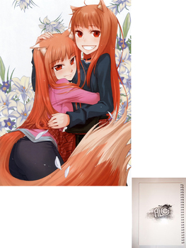 Spice & Wolf тетрадь на пружине