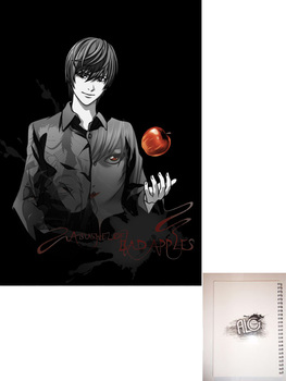 Death Note тетрадь на пружине