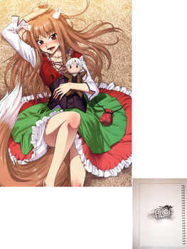Spice & Wolf тетрадь на пружине