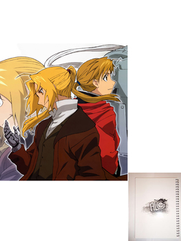 Elric Brothers FMA тетрадь на пружине