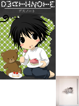 Death Note тетрадь на пружине