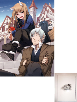 Spice & Wolf тетрадь на пружине