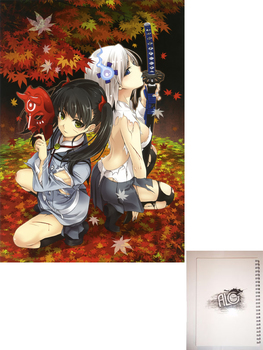 Anime тетрадь на пружине