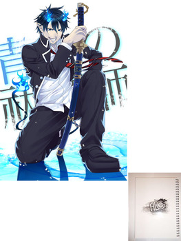Ao no exorcist тетрадь на пружине