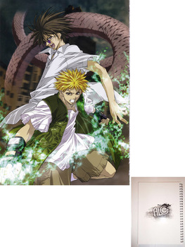 Anime тетрадь на пружине